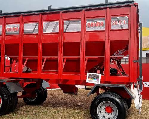 Acoplado Tolva Semillera Fertilizante Baima con Chimango