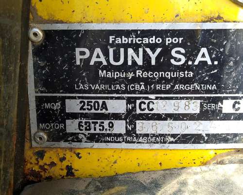 Tractor Pauny EVO 250 en muy Buen Estado