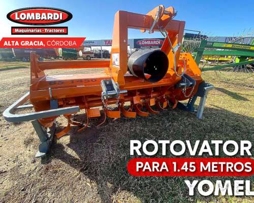 Rotovator Yomel 1.45mts Cheques + Entrega Inmediata