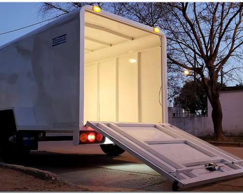 Acoplado Taller Batan Americano para 800 KG. 1 Eje