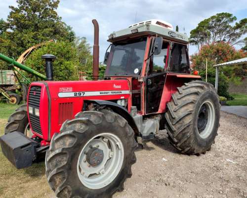 Massey Ferguson 297 4X4 con Gomas Nuevas y Aire.