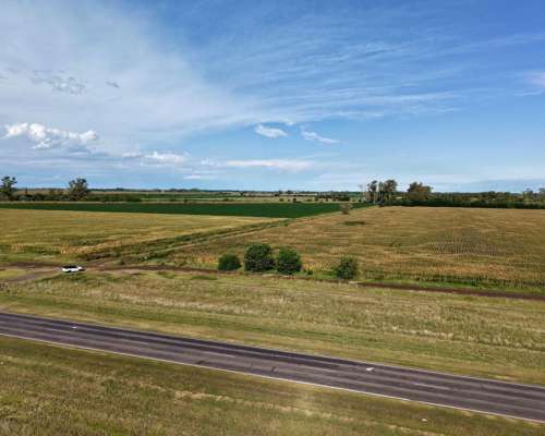 21 Has Agrícolas en San Genaro. Sobre Asfalto.