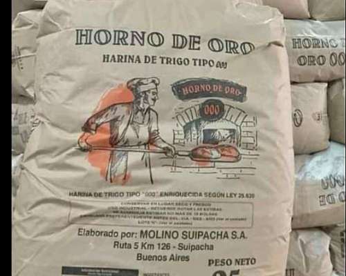Harina de Trigo . Directo del Molino
