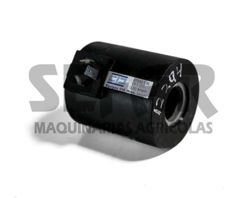 Bobina P/cetop 5 12v DC Aron P/eje 25 MM /repuestos Pla