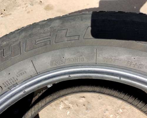 Neumático Usado Bridgestone 265/60r18