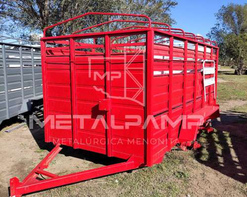 Carro Vaquero - Jaula para Hacienda. Metalúrgica Metalpamp