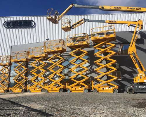 Plataforma Elevadora Tijera 12m Diesel Haulotte JLG