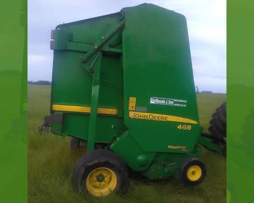 Rotoenfardadora John Deere 468, año 2011