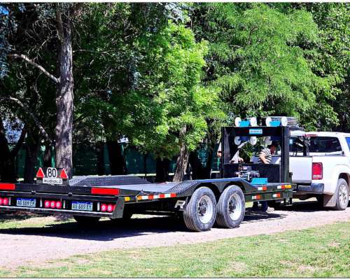 Trailer Semirremolque Basculante Homologado para 5 TN.