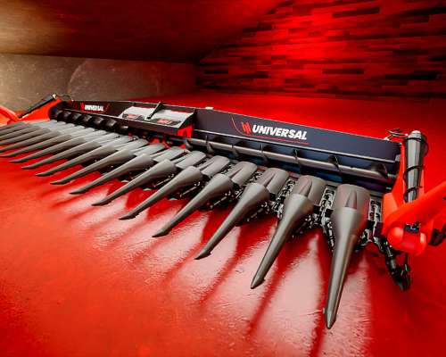 Cabezal Universal de 18 Surc con Embocador, con Placa Hid, C