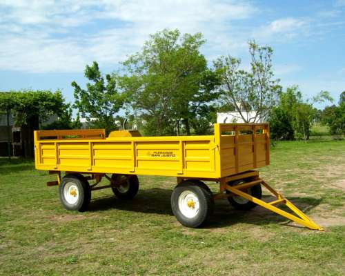 Acoplado Playo Marca Plegados San Justo de 4 TT. -nuevo