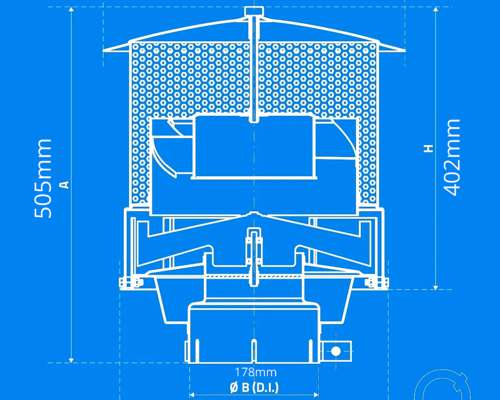 Prefiltro o Cuatro GR 500 - 400 a 500 HP