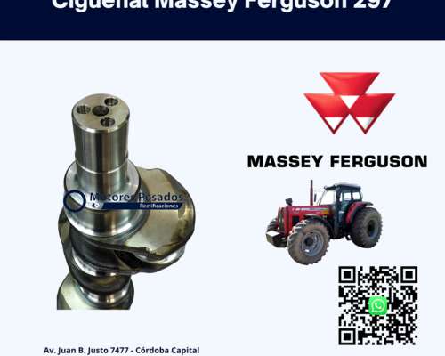 Cigueñal Massey Ferguson 297