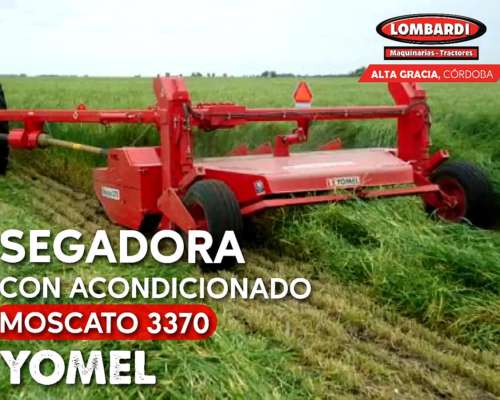 Segadora con Acondicionado Yomel Moscato 3370