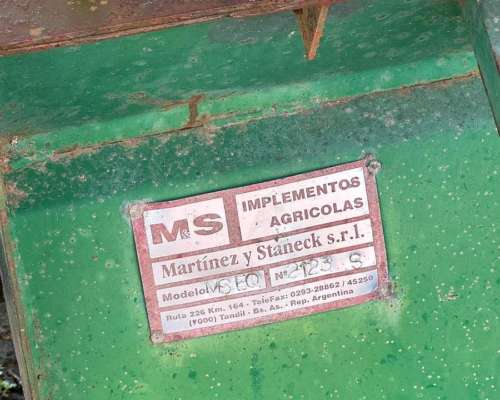 Embolsadora para Grano Partido Martinez Staneek 6 Pies