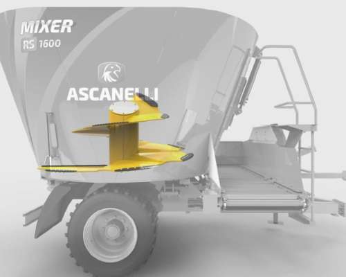 Mixer Vertical Ascanelli RS 1600 14 M3 Metros Cúbicos