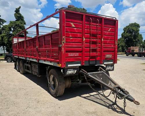 Acoplado 3 Ejes Baranda Volcable Ombu Mod. 2015