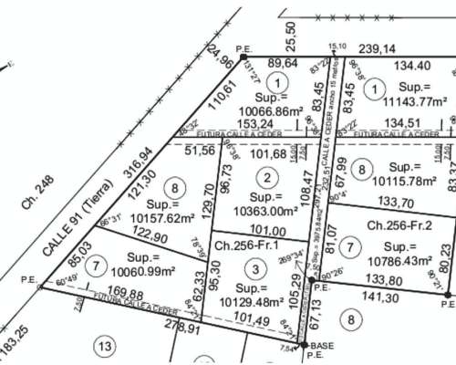 Barrio de Chacras Estancia Chica de 1 HA. Financiación