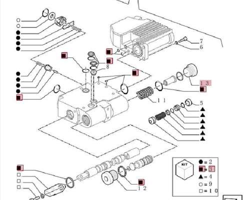 Kit Sellos Valvula Control Remoto