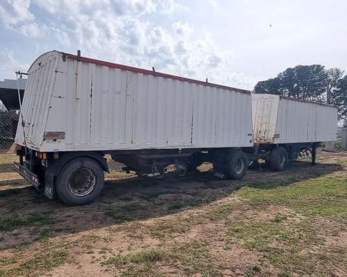 Equipo Tipo Full Trailer Acoplado de 2 Ejes y Semi de 1 Eje