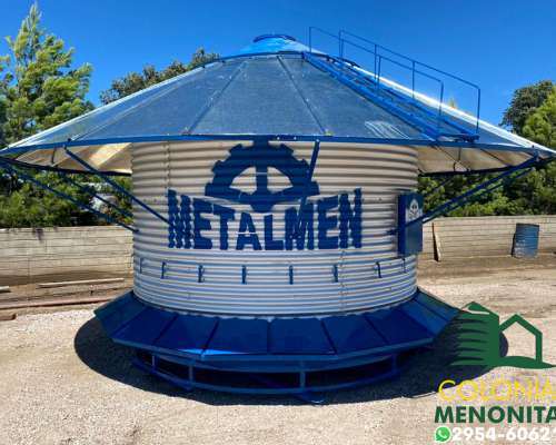 Silos Comedero Reforzados - Colonias Menonitas- Metalmen