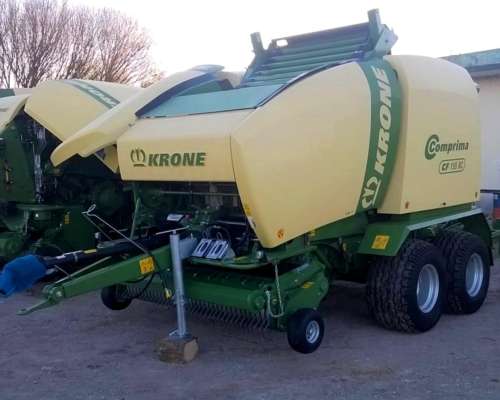 Rotoenfardadora+encintadora Krone Comprima CF155 XC C/cutter