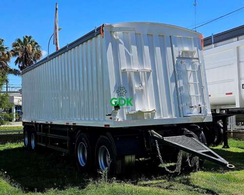 Acoplado 4 Ejes 9,60m.tipo Tolva Cerealera C/ Divisor. Ombu