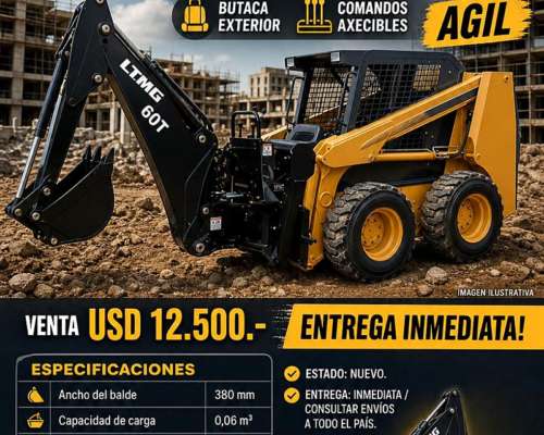 Implemento Excavadora para Minicargadoras