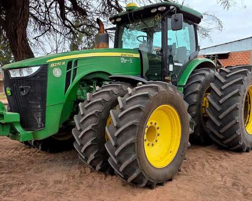 Tractor John Deere 8r- 270hp-año: 2017