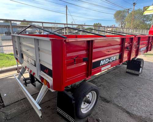 Acoplado Playo Mancini - 4 TN - C/luces y Cadena