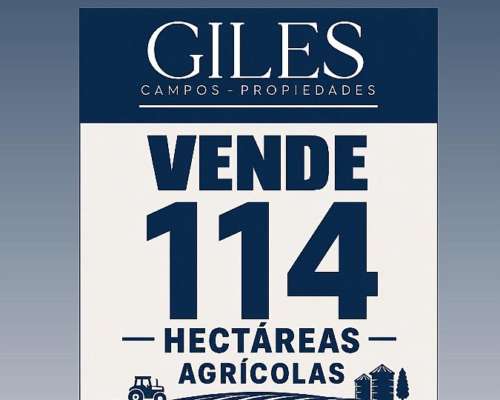Campo 114 Hectáreas Agrícolas Rojas