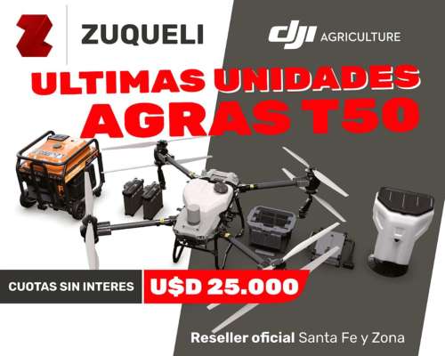 Ultimas Unidades DJI Agras T50 -hasta Agotar Stock