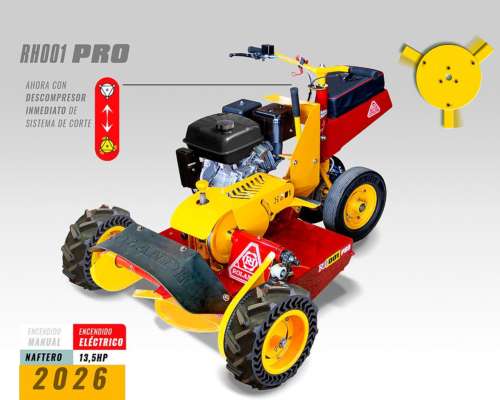 Mini Tractor Cortacésped, Malezas y Arbustos RH001 PRO