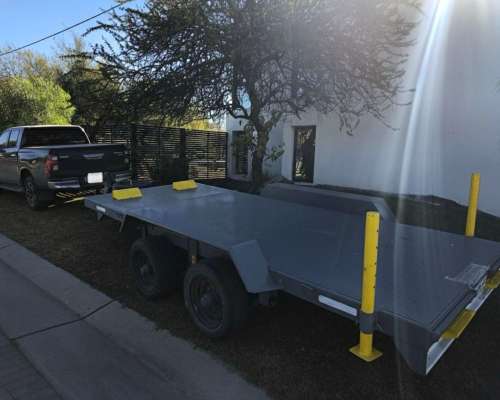 Trailer, Auxilio, Maquinaria, Materiales 6 Toneladas