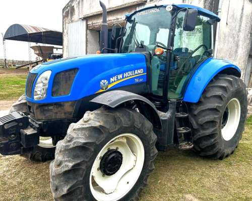 New Holland T6 130, año 2017 con 3.750 Horas