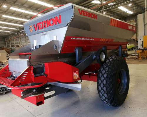 Fertilizadora Verion de Banda y Platos 7000 Litros