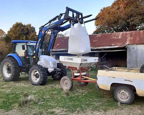 Tractor New Holland TD 5.90 4X4 Pala Frontal Omar Martin
