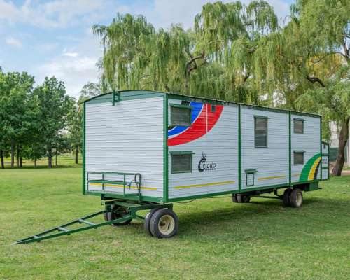 Casilla Rural la Criolla 7,5 Metros Piezas Separadas 6 Camas