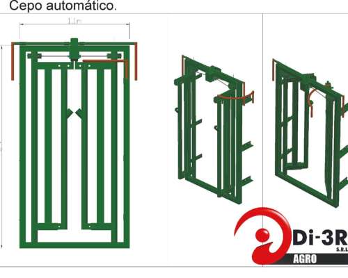 Manga para Ganadería, Robusta, Simple y Totalmente Modular.