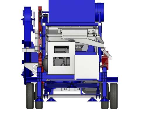 Clasificadora Móvil Modelo a Explosión