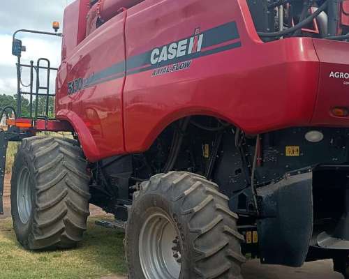 Cosechadora Case IH 5130 con Caracol 35 Pies