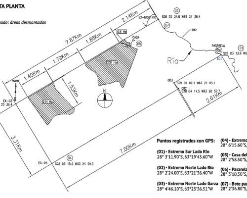 Campo Mixto, 5000 + 2777 Ha Garza, SGO del Estero