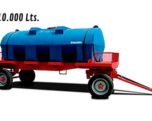 Acoplado Tanque Plástico con Elásticos – 10000 a 15000 Lts