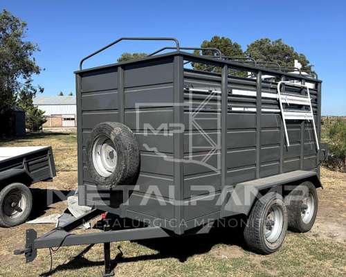 Carro Vaquero - Jaula para Hacienda. Metalúrgica Metalpamp