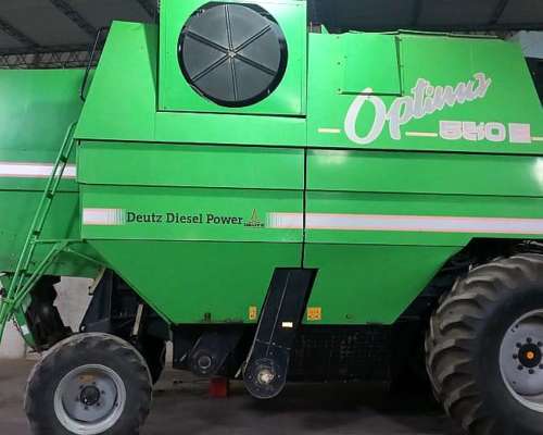 Cosechadora Agco Allis Optima 550 e 2007 Funcionando