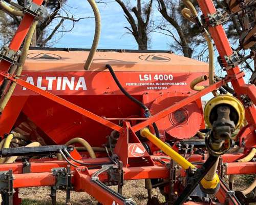 Fertilizadora e Incorporadora Neumatica
