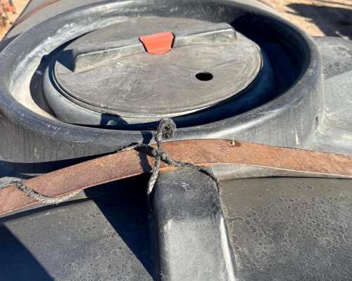 Acoplado Tanque de Apoyo de 4000 Litros con Rompeolas