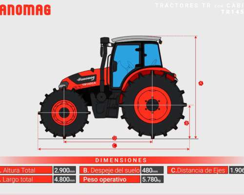Tractor Hanomag TR145 CA