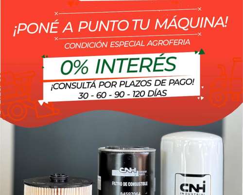 Repuestos CNH con Condiciones Especiales Agroferia