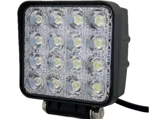 Faro Auxiliar LUZ Azul Proyector 16 LED 48 W
